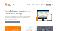 Desktop Screenshot of lightning-bolt.com